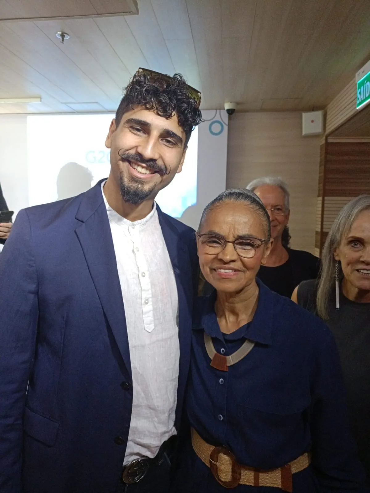 Igor Carvalho em atividade de campo
